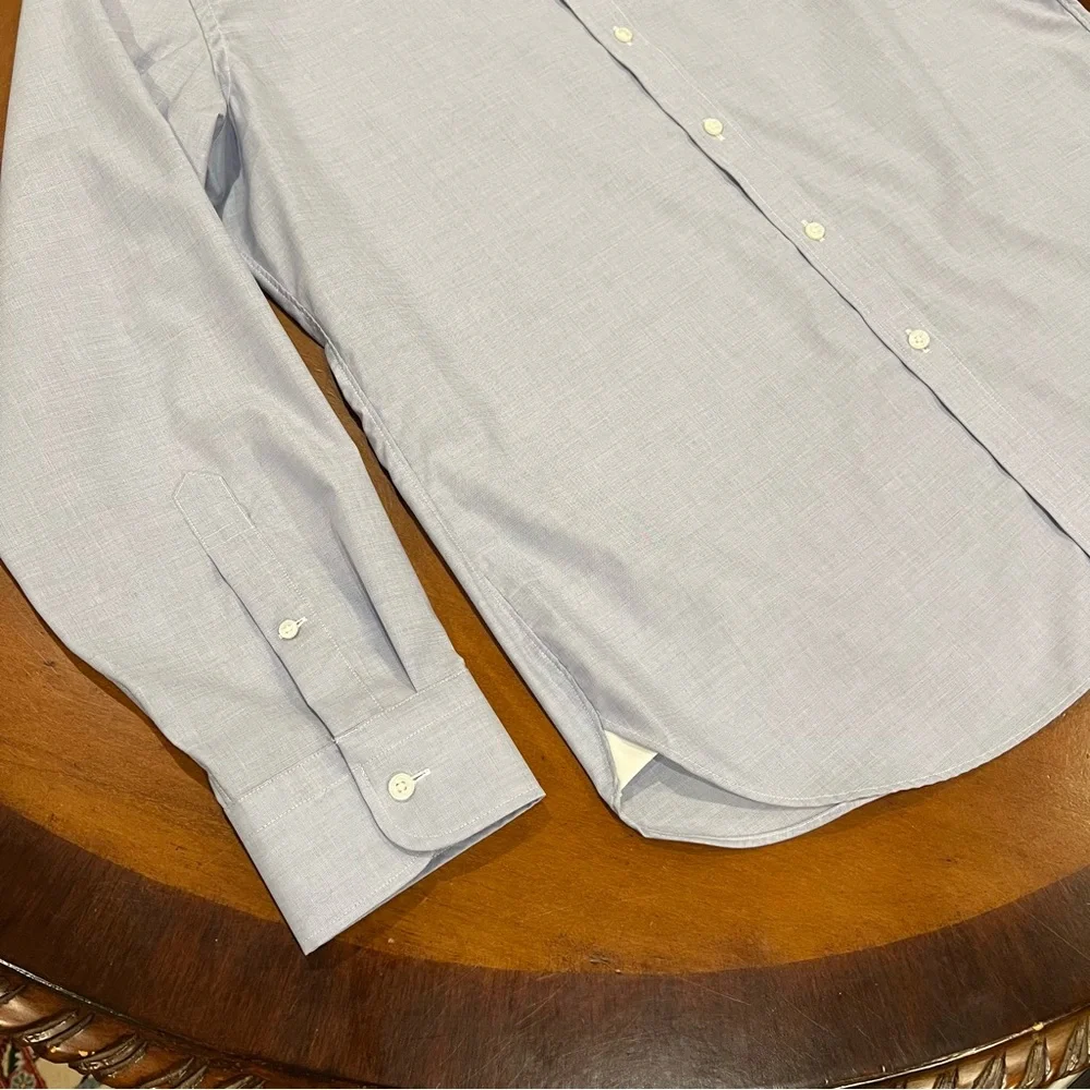 NEW J.Crew Men's Ludlow Stretch Cotton Dress Shirt Fairweather Blue 17.5/36‎